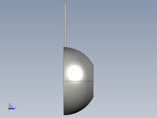 基恩士CA-DDB15_kc图纸模型左视缩略图