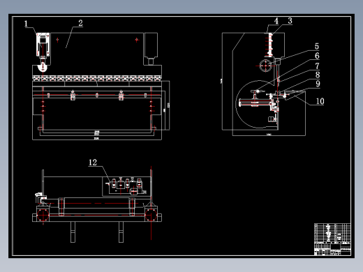 液压折弯机设计【含液压系统和机械部分】-优秀设计