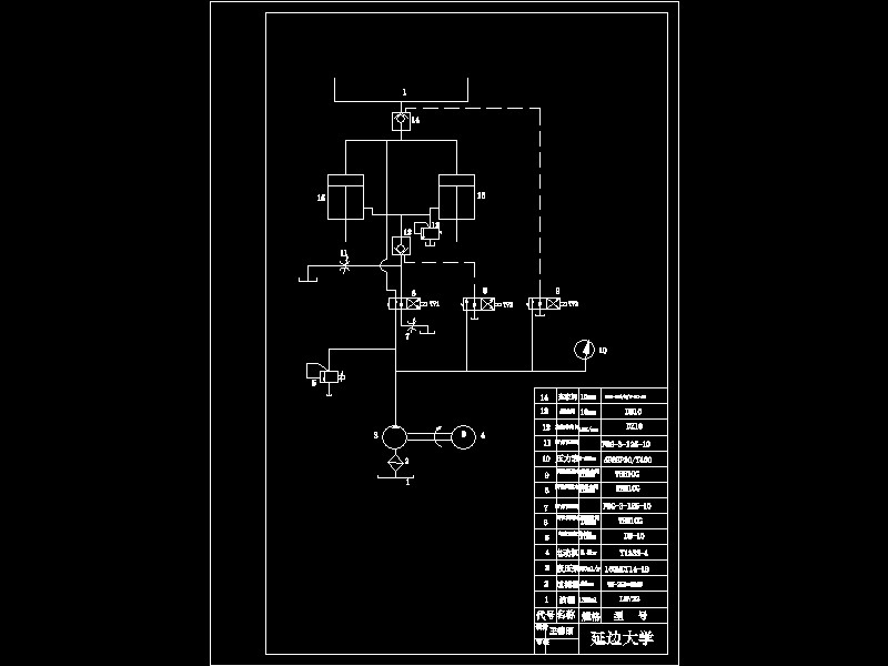 液压折弯机设计【含液压系统和机械部分】-优秀设计