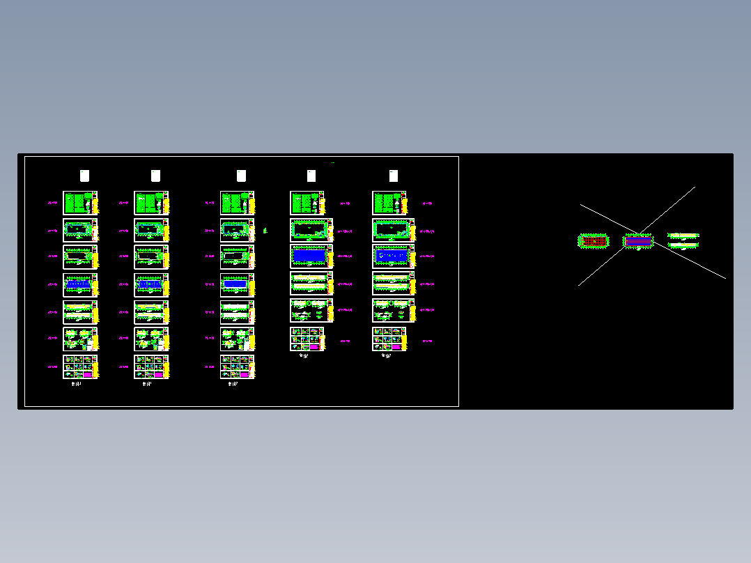 厦门生物科技圆车间工程CAD