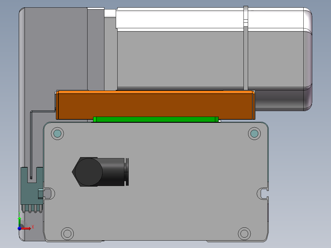 MCB同步带全封闭MCB14-RU-200W前视图