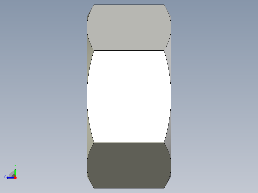 管道手动球阀-水管开关阀-手动阀门User Library-MD52C150DN15-2_UNC.5-16(18)_SIMP右视图