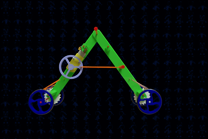 行走的机器2CAD-SolidWorks-step格式
