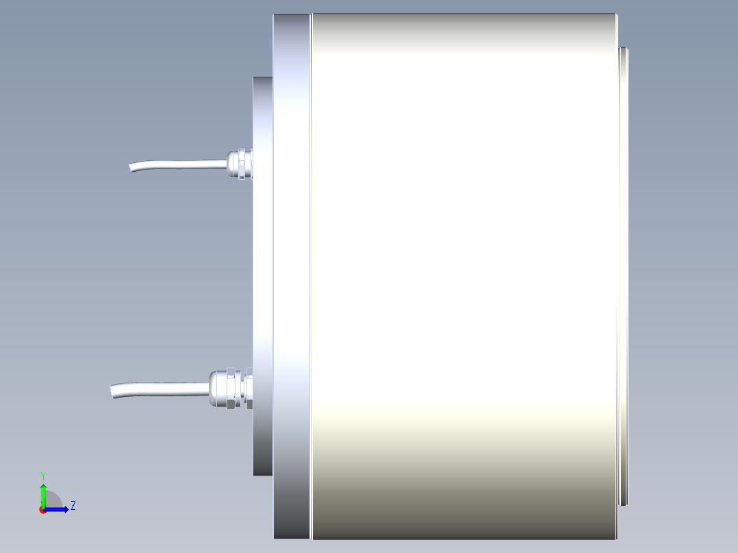 264-300直驱电机左视图