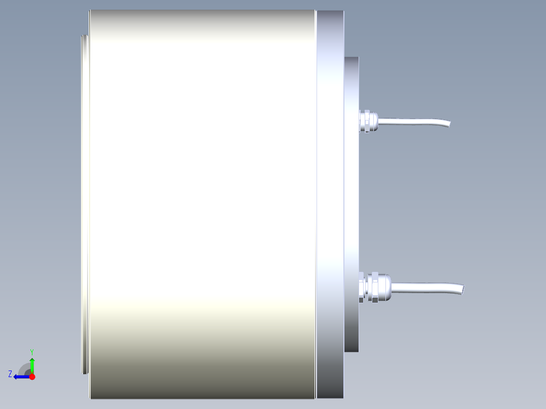264-300直驱电机右视图