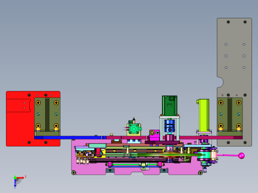 长棉胶条粘贴机俯视缩略图