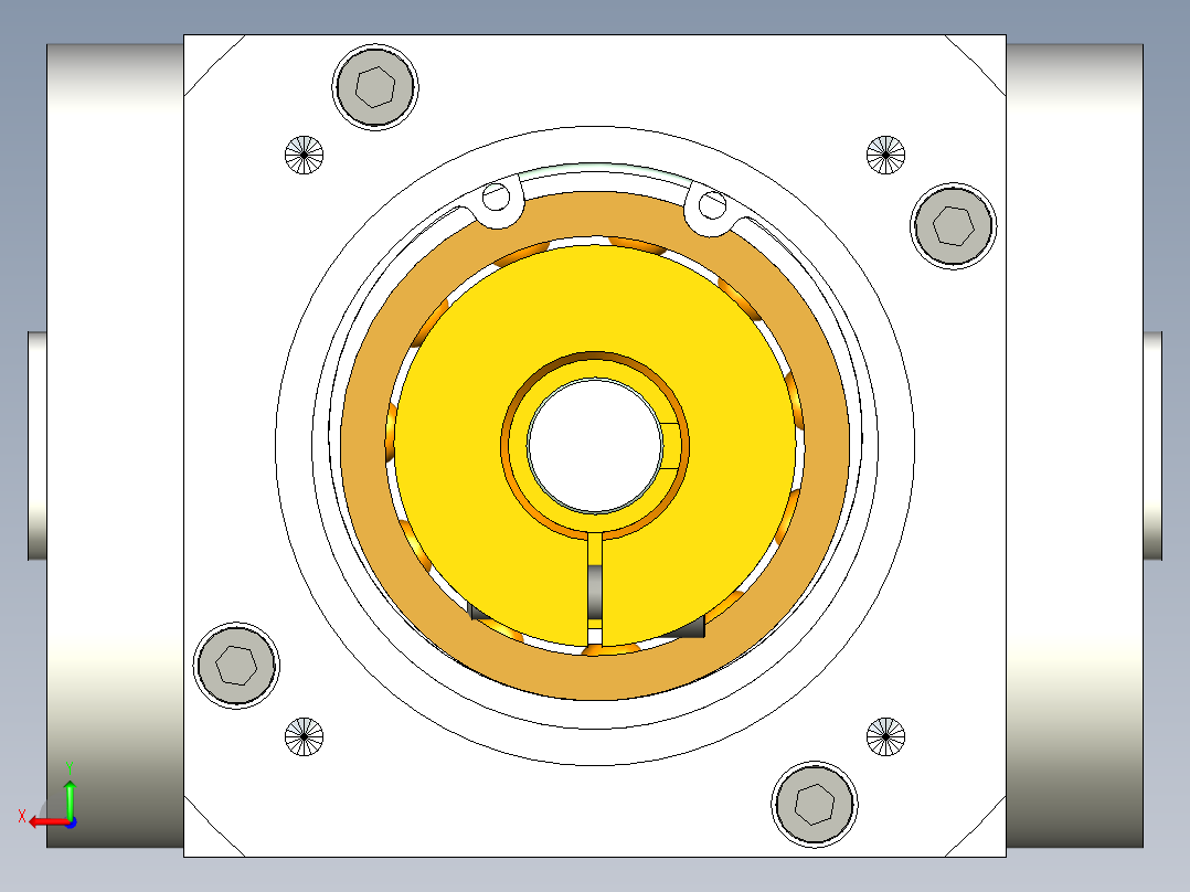 换向器PW90双孔 PGH90-L1 19-70-90-M6.stp后视图