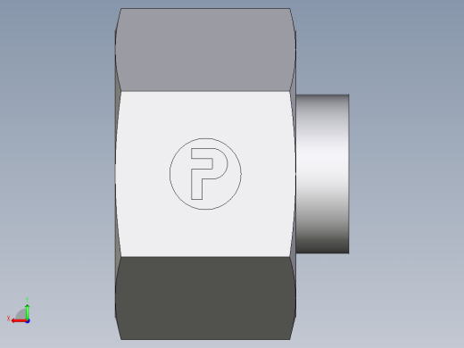 卡套式工业通用硬管接头EO_Blanking_plug_with_nut_for_cones_VKAM15LCF后视缩略图