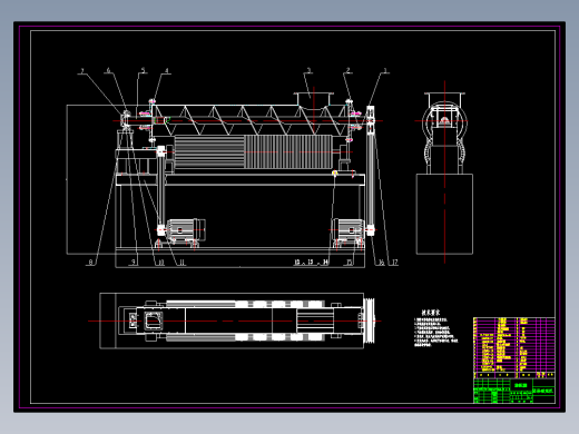坚果破壳机板栗去皮机设计CAD图纸含说明书
