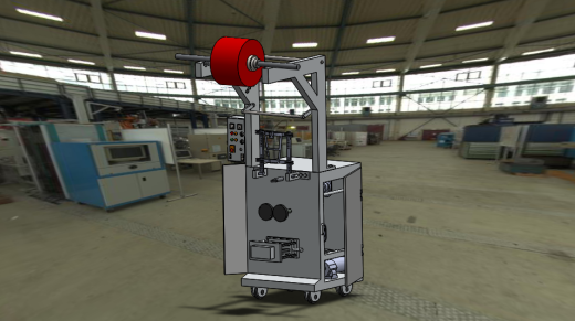 0.5或1公斤包装机三维建模图纸 Solidworks设计 附igs格式缩略图