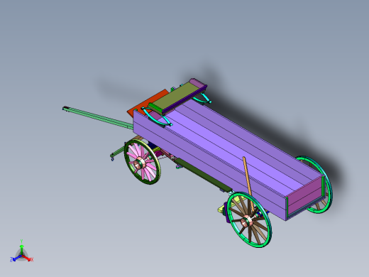 民国时期老马车
