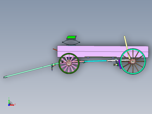 民国时期老马车前视缩略图