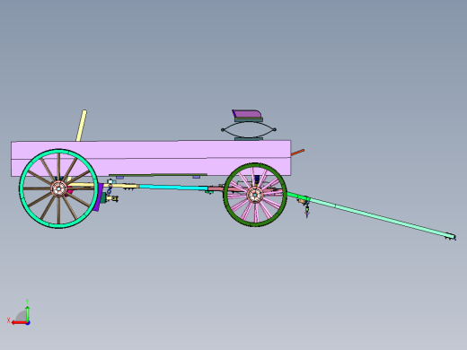 民国时期老马车后视缩略图