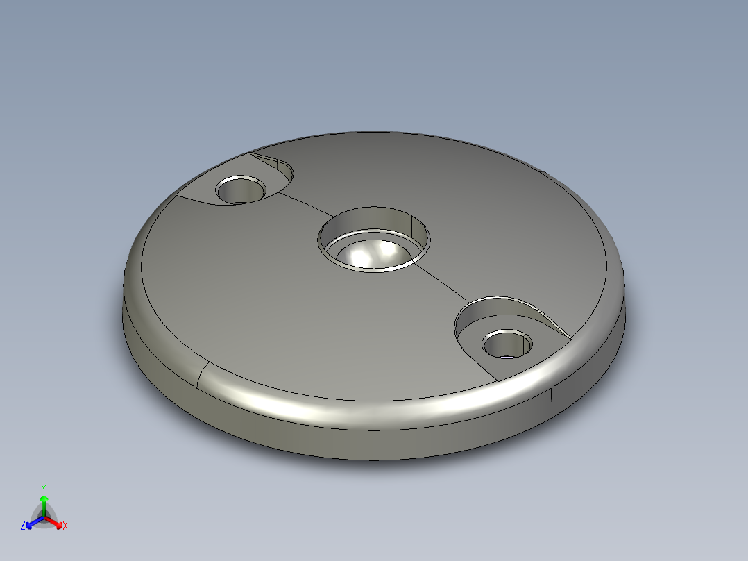 型材-KJN ZINC BOLT DOWN _00 BASE WITH ANTISLIP PLATE 098D100ZBSG正等轴测图