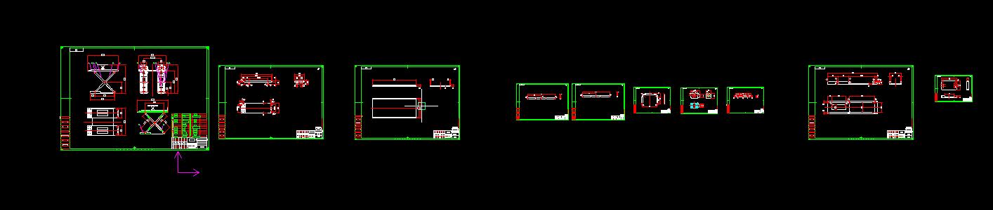 Q333-汽车检修升降台的设计【三维SolidWorks】