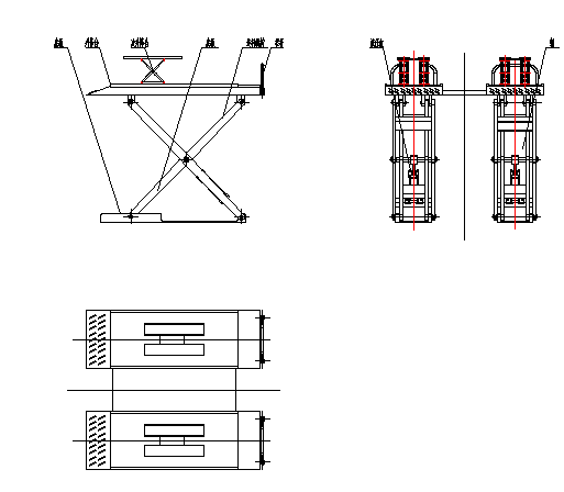 Q333-汽车检修升降台的设计【三维SolidWorks】