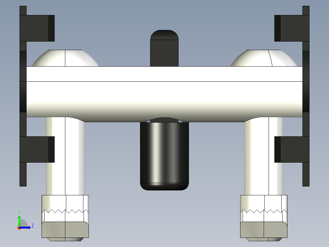 型材-BR 60 BOLT CONNECTOR KJN500922左视图