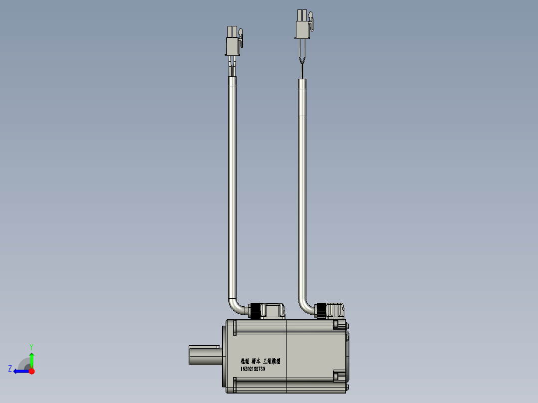 禾川200W无刹车右视图