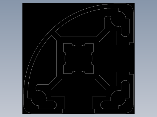 型材-BR 40X40L R KJN993184