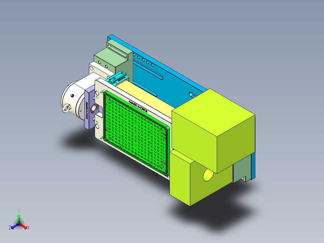 Aam00-A-笔记本CNC工装夹具三维模型CNC6-0430正等轴测图