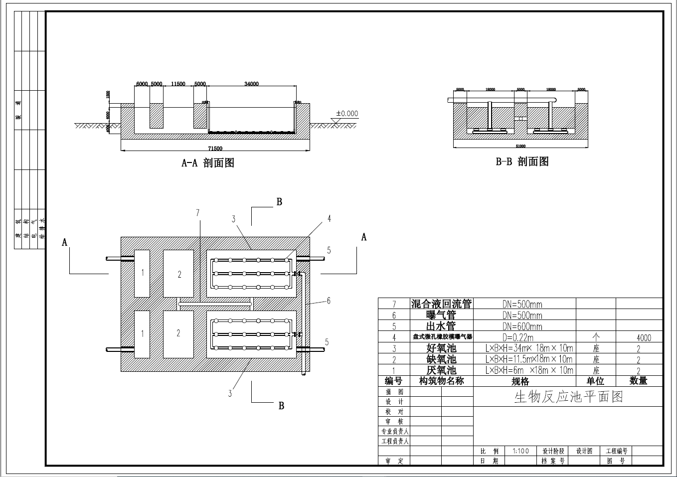 D0733-10000m3d城市污水处理厂综合设计+CAD+说明书==994807=250