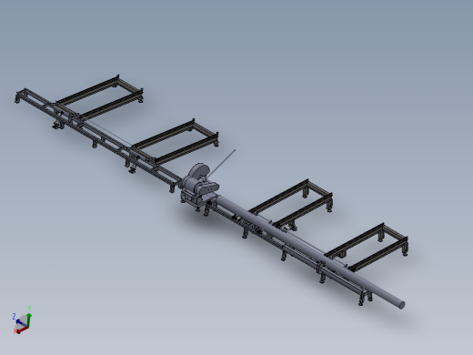 28寸自动铝棒锯