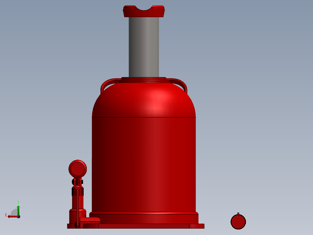 千斤顶(52)后视图