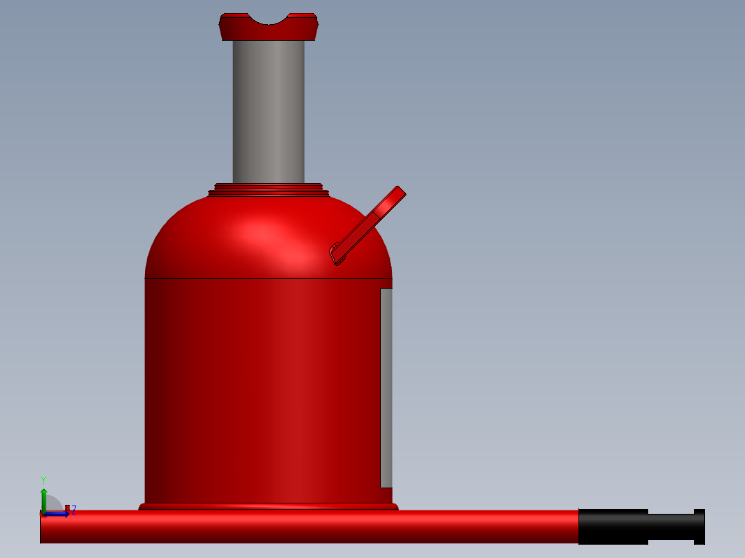 千斤顶(52)左视图