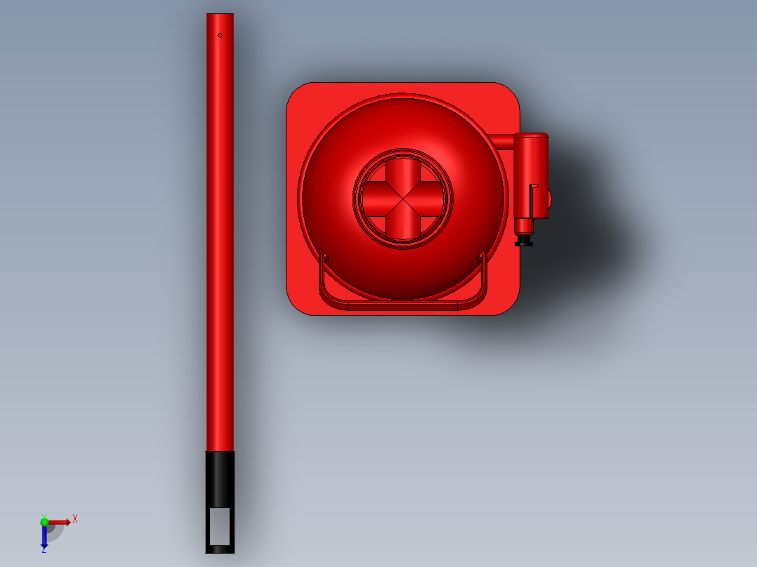 千斤顶(52)俯视图