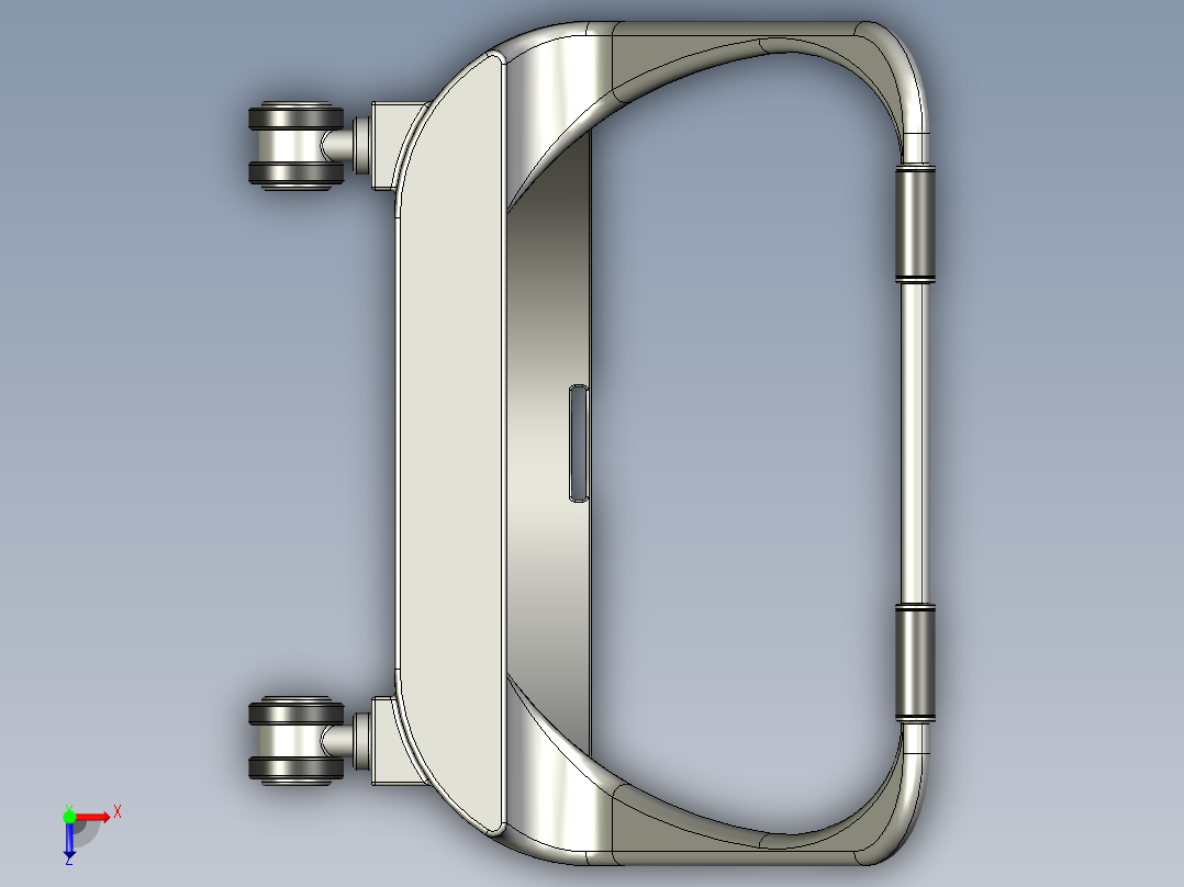 建筑手推车俯视图