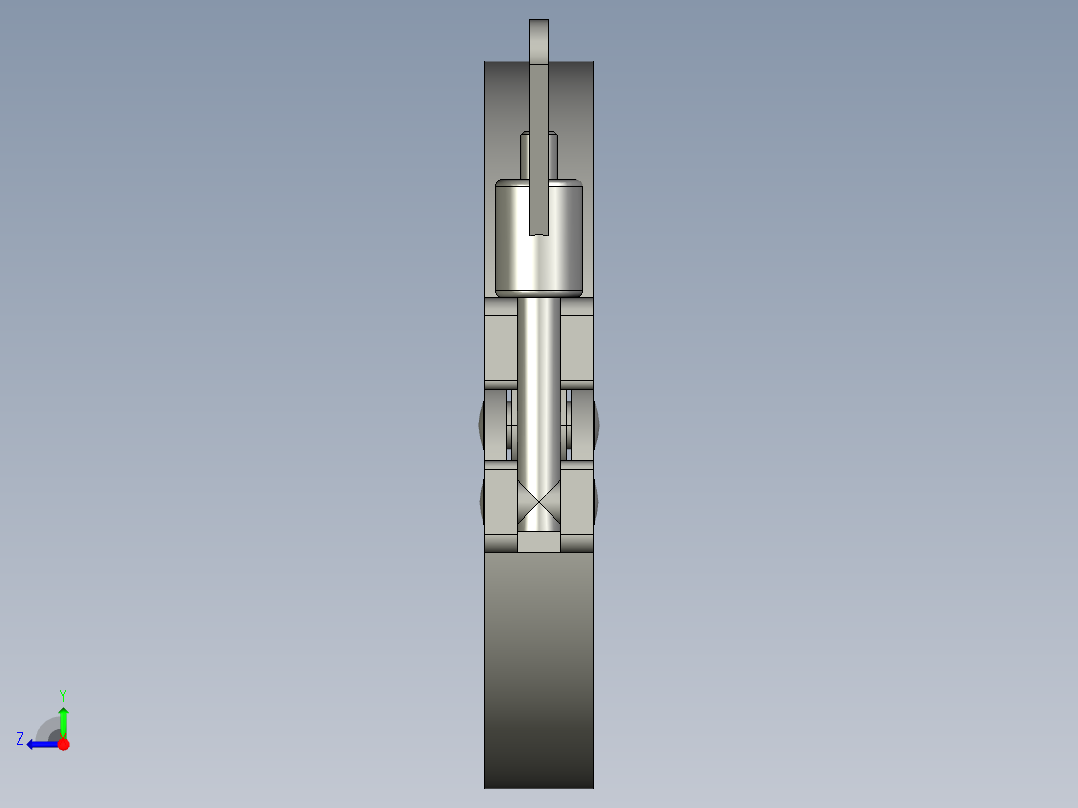 2寸304不锈钢卡箍右视图