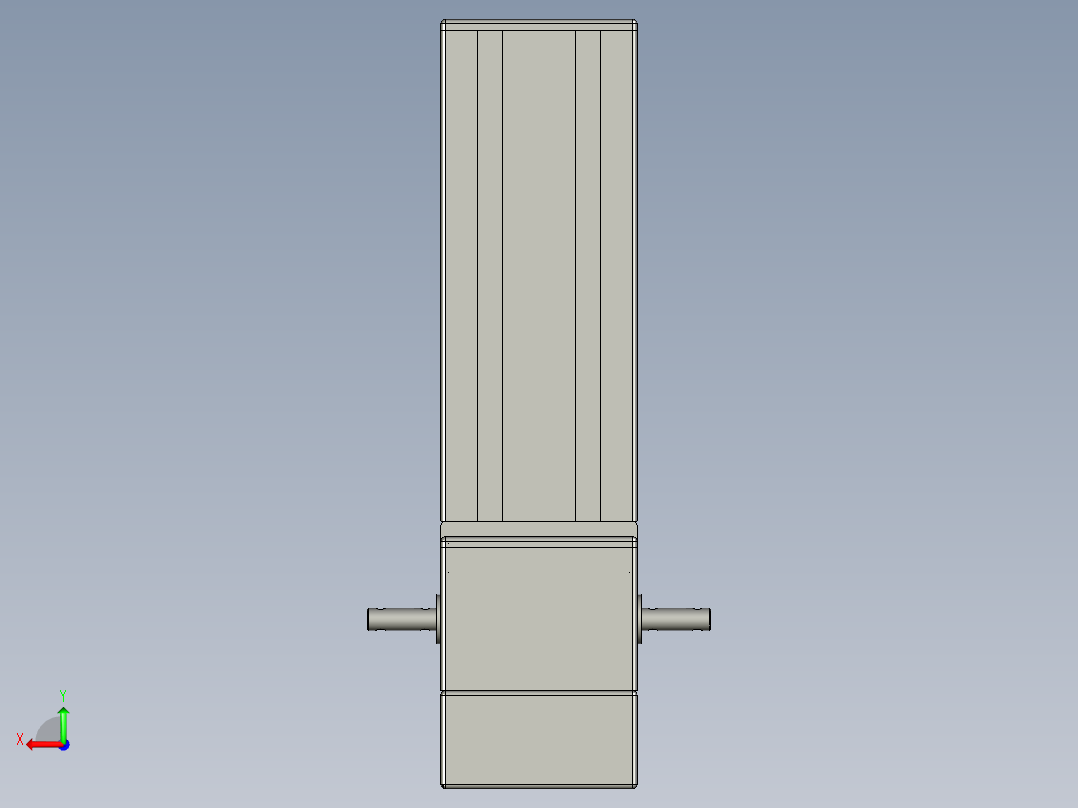 LA660A调宽机构后视图