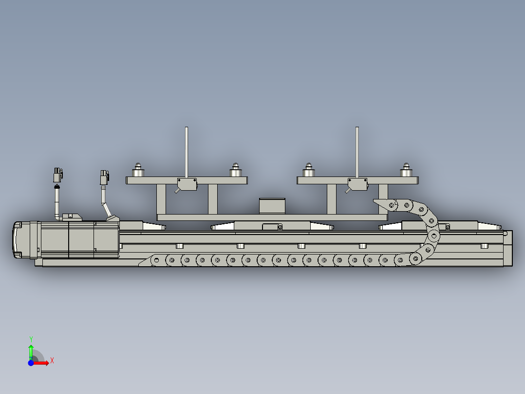转子上料总图前视图
