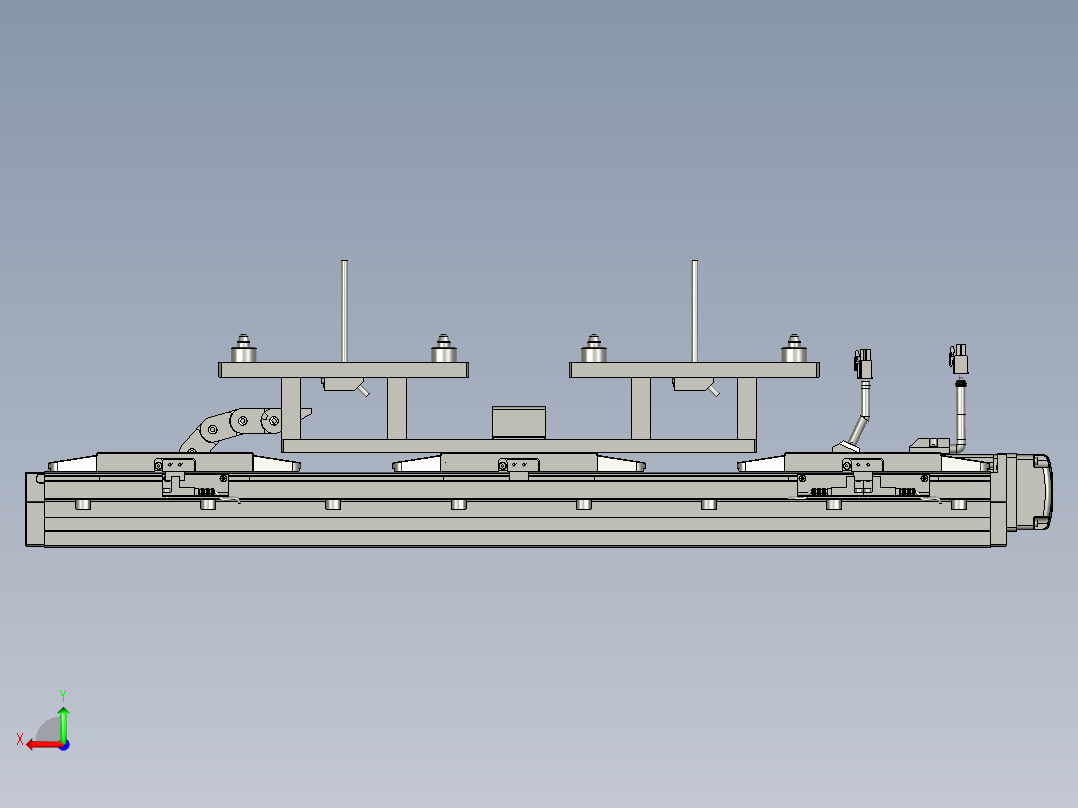 转子上料总图后视图