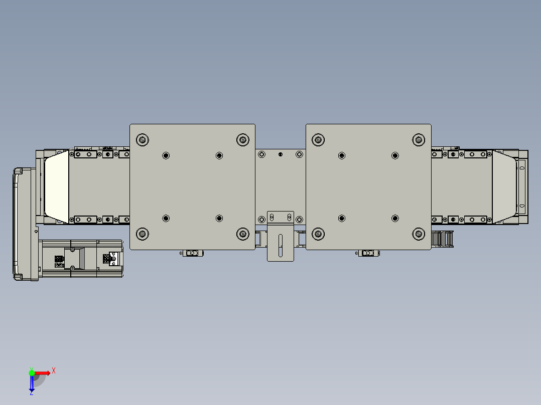 转子上料总图俯视图