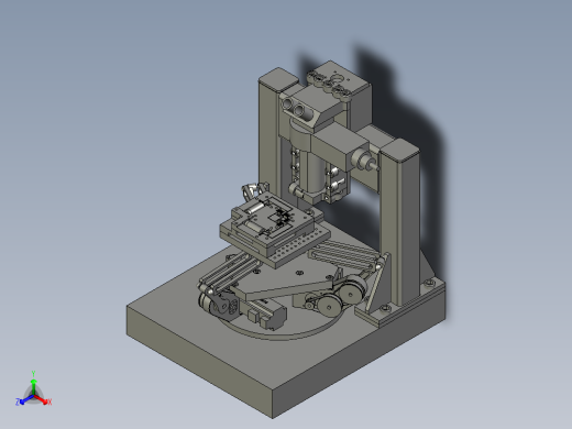 飞秒激光加工平台总装