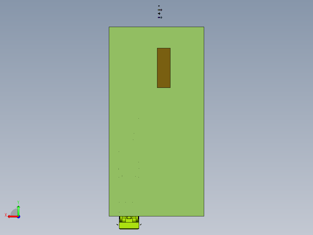 串联式卷管装置后视图