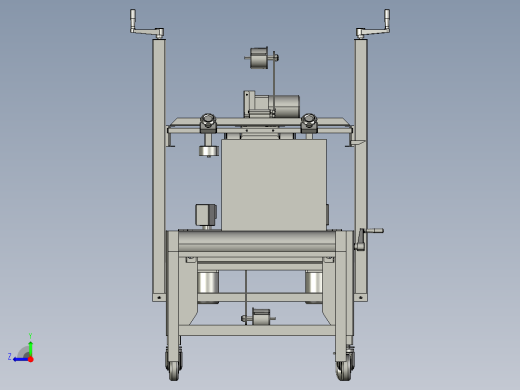 粘胶带模块及其纸箱封装机右视缩略图