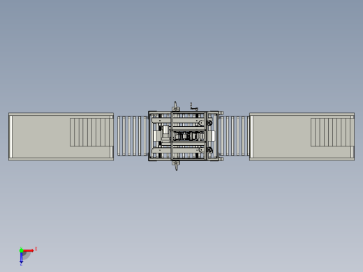 粘胶带模块及其纸箱封装机俯视缩略图