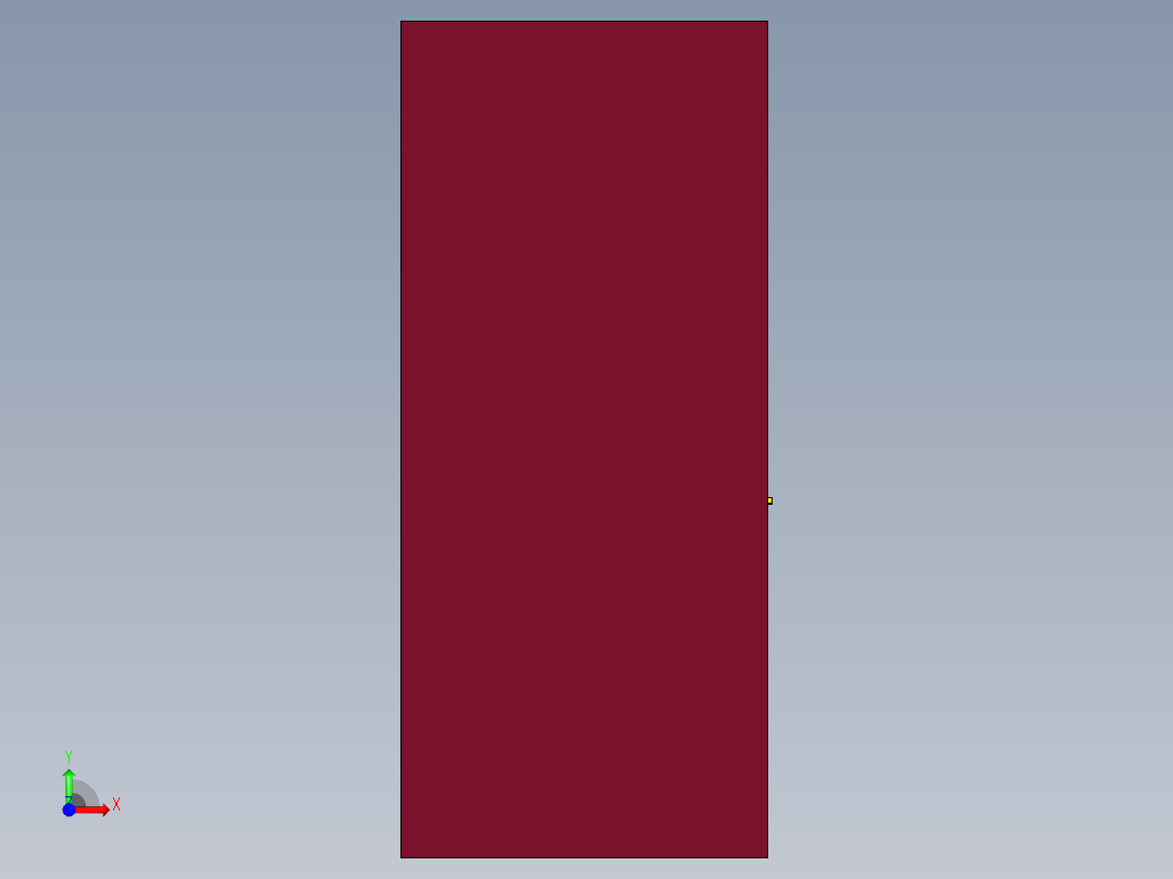 大型的准工业级3D打印机前视图