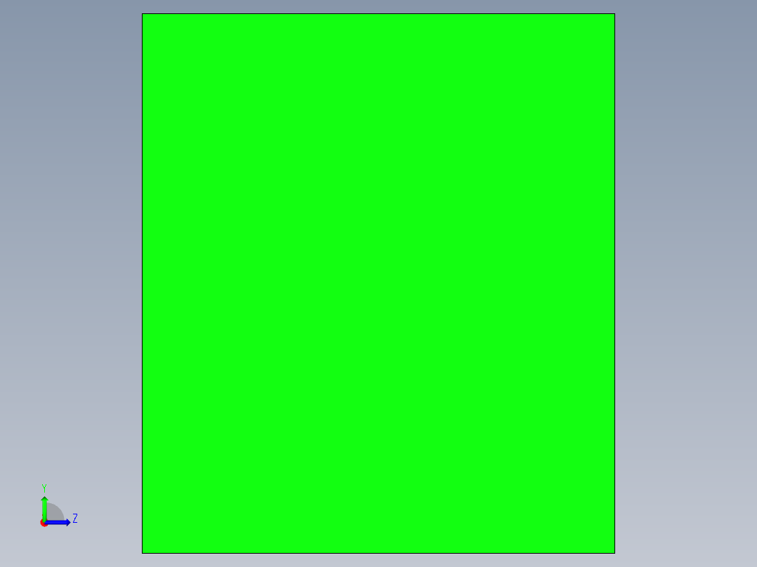 大型的准工业级3D打印机左视图