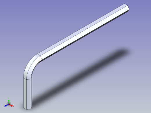 内六角扳手M4x72