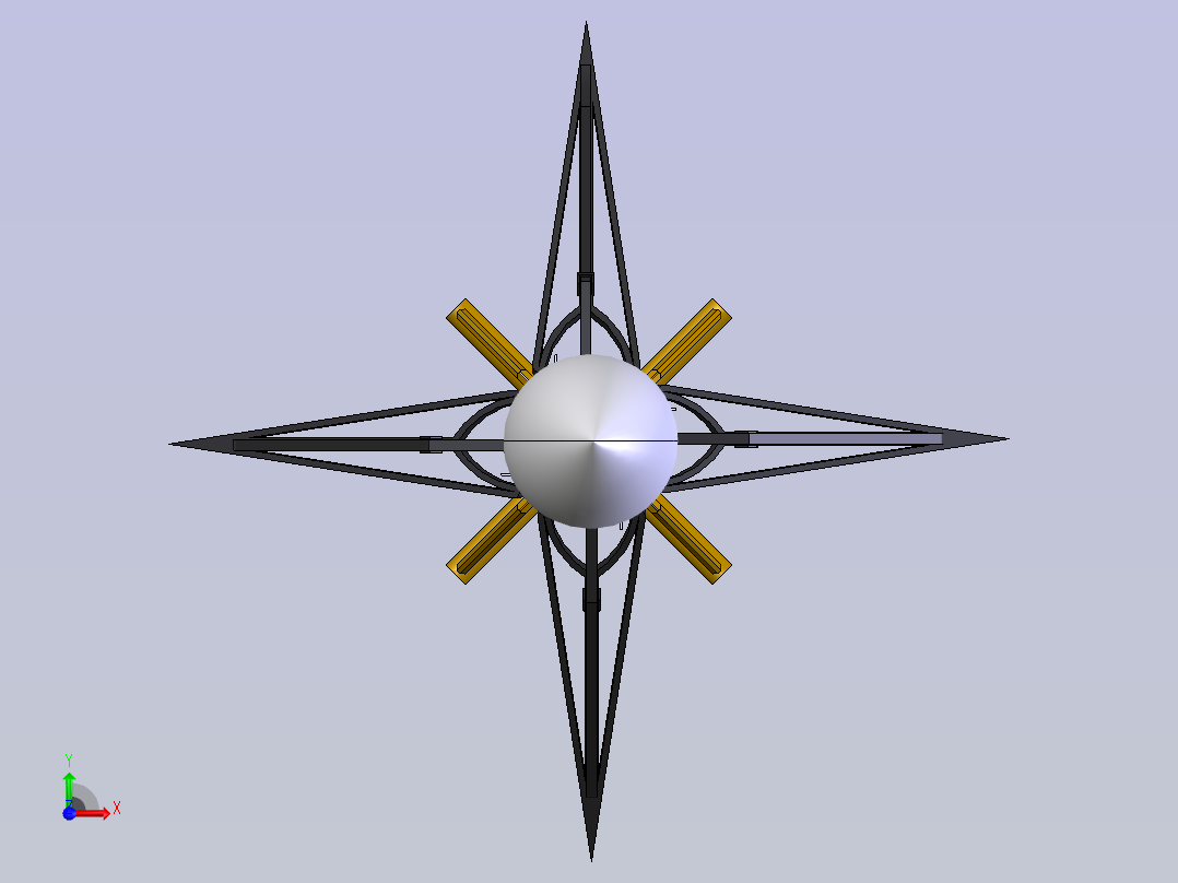 SpaceX 模型 DIY STP前视图