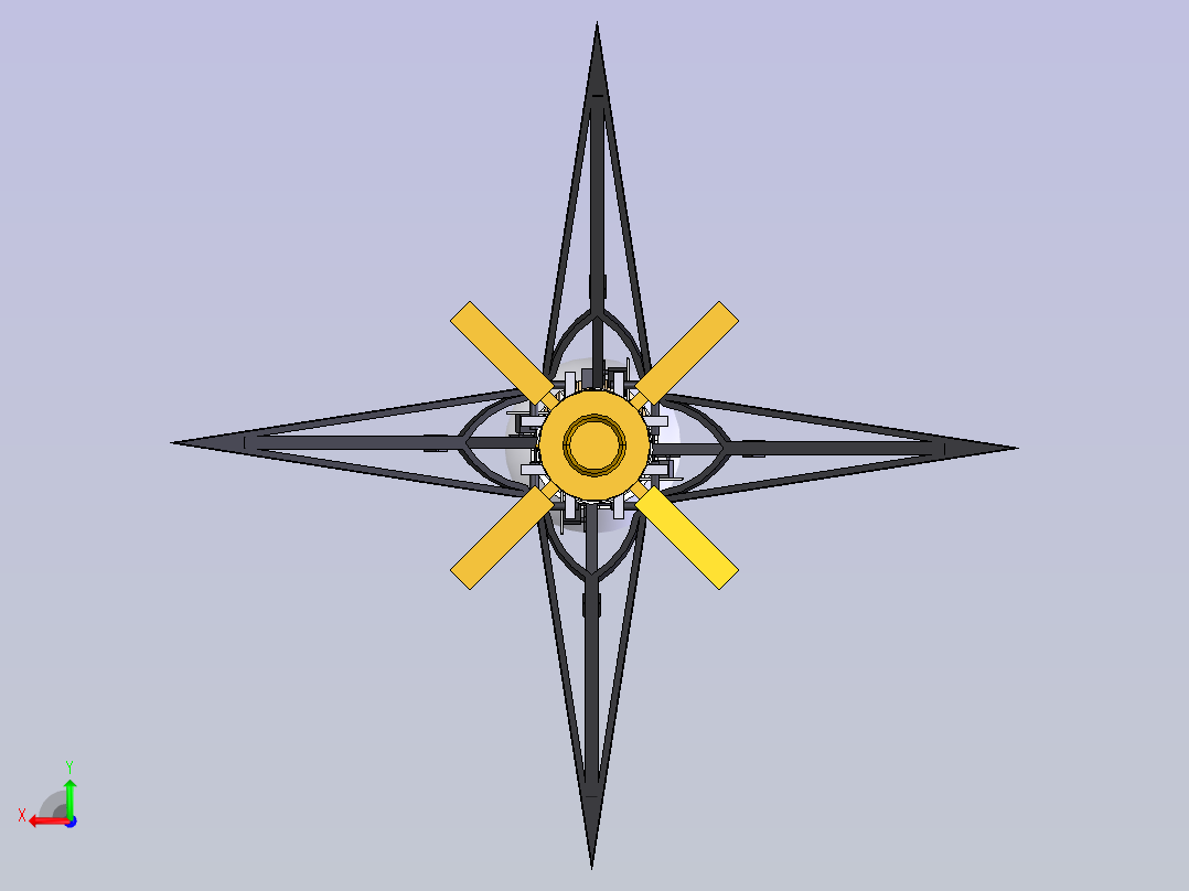 SpaceX 模型 DIY STP后视图