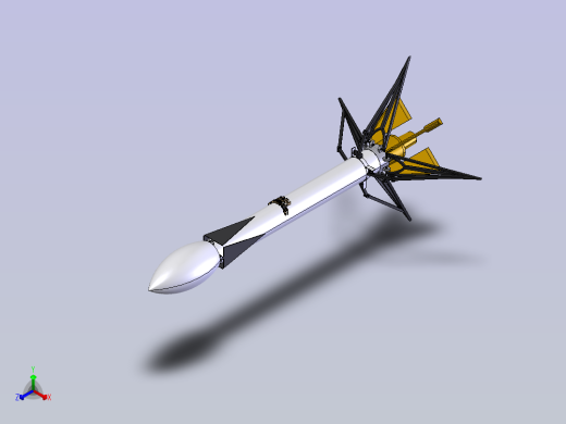 SpaceX 模型 DIY STP正等轴测缩略图