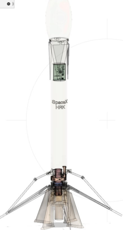 SpaceX 模型 DIY STP