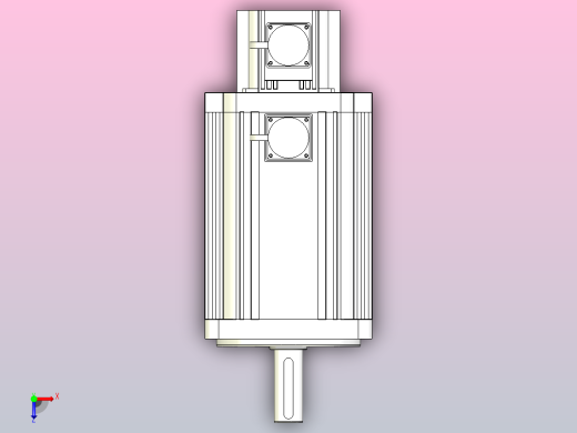 110-180系列伺服电机[110ST-M06020]俯视缩略图