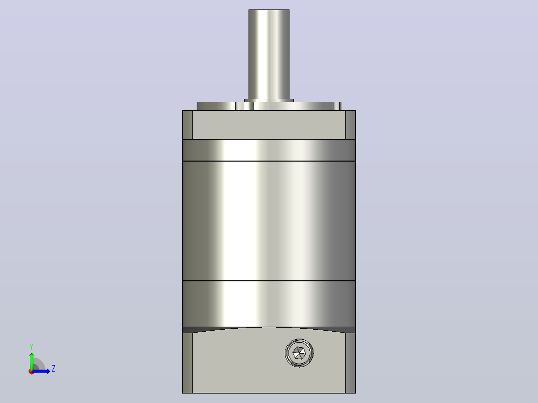 JTF60-L2 14-50-70-M4经济型JTF60直齿行星减速机左视图