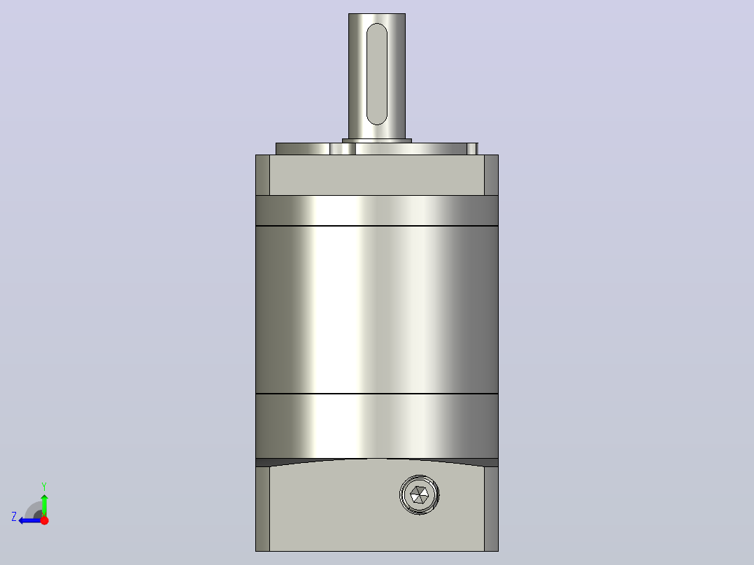 JTF60-L2 14-50-70-M4经济型JTF60直齿行星减速机右视图