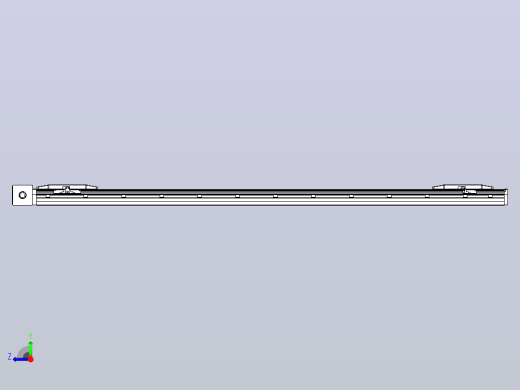 皮带直线轴双滑块型TPA-GCBS-150-P80-L650-DR-M75-N3右视缩略图